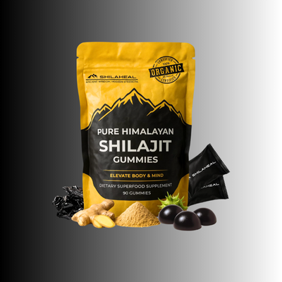 90 count Shilaheal Shilajit Gummies maximum value